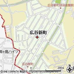 埼玉県川越市広谷新町周辺の地図