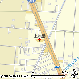 上州屋川越店周辺の地図