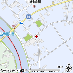 埼玉県春日部市赤沼1028周辺の地図