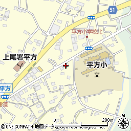 埼玉県上尾市平方1328周辺の地図