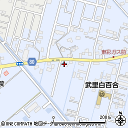 埼玉県春日部市大場118周辺の地図