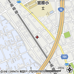 第一化成大宮営業所周辺の地図