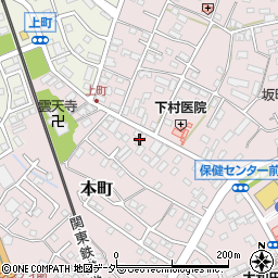 椎名畳店周辺の地図