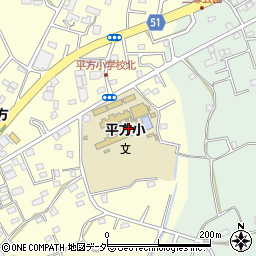 埼玉県上尾市平方1346周辺の地図