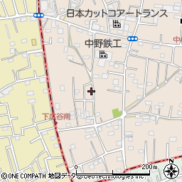 埼玉県坂戸市中小坂900-15周辺の地図
