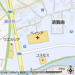 １００円ショップセリア　ベイシア潮来店周辺の地図