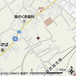 埼玉県坂戸市浅羽1175周辺の地図