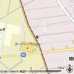 埼玉県春日部市増田新田71周辺の地図