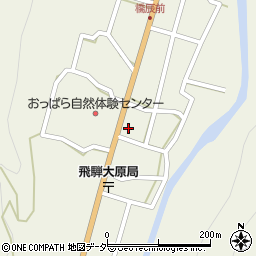 岐阜県高山市清見町大原608周辺の地図