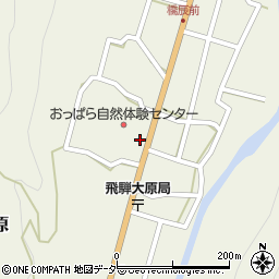 岐阜県高山市清見町大原688周辺の地図