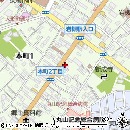 有限会社藤宮製菓　本町店周辺の地図