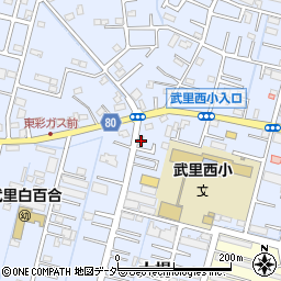 埼玉県春日部市大場809周辺の地図
