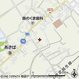 埼玉県坂戸市浅羽1140周辺の地図