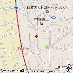 埼玉県坂戸市中小坂900-3周辺の地図