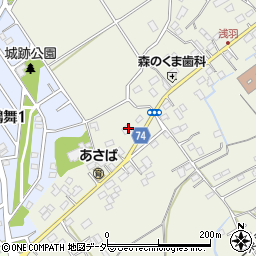 埼玉県坂戸市浅羽1492周辺の地図
