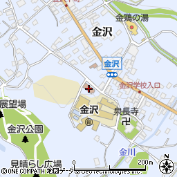 茅野市図書館　金沢分室周辺の地図