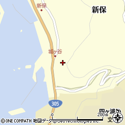 福井県丹生郡越前町城ケ谷周辺の地図