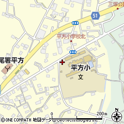 埼玉県上尾市平方1349周辺の地図