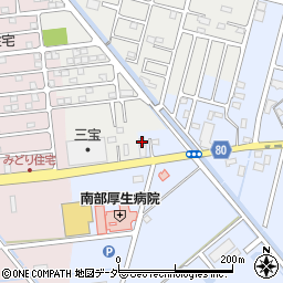 埼玉県春日部市大場4周辺の地図