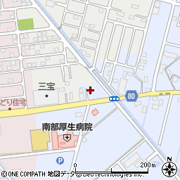 埼玉県春日部市大場3周辺の地図