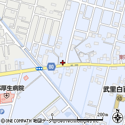 埼玉県春日部市大場1657周辺の地図