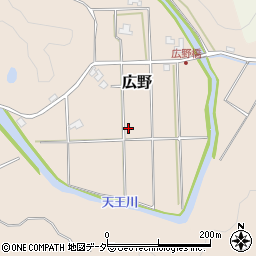 福井県丹生郡越前町広野周辺の地図
