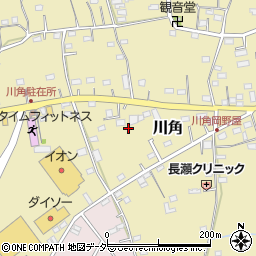 埼玉県入間郡毛呂山町川角32周辺の地図