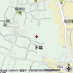 茨城県鹿嶋市下塙周辺の地図