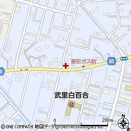 埼玉県春日部市大場1555周辺の地図