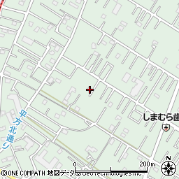 埼玉県越谷市平方2957周辺の地図