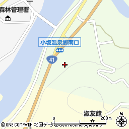 岐阜県下呂市小坂町小坂町84周辺の地図