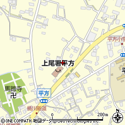 埼玉県上尾市平方1717周辺の地図