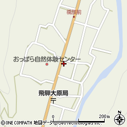 岐阜県高山市清見町大原602周辺の地図