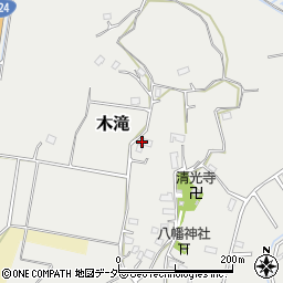 茨城県鹿嶋市木滝431周辺の地図