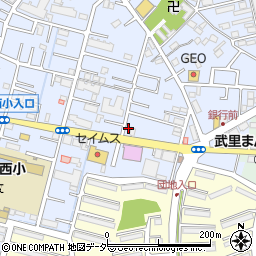 埼玉県春日部市大場1315周辺の地図