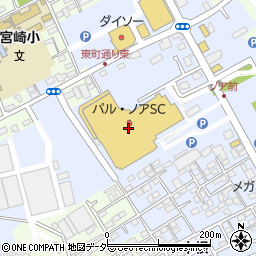 野田イオン郵便局周辺の地図