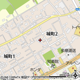 埼玉県さいたま市岩槻区城町周辺の地図