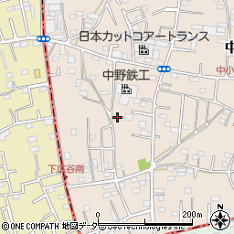 埼玉県坂戸市中小坂899-3周辺の地図