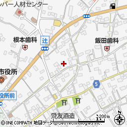 茨城県潮来市辻577周辺の地図