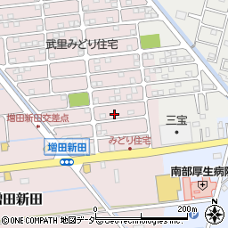 埼玉県春日部市増田新田400周辺の地図
