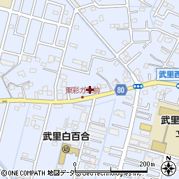 埼玉県春日部市大場194周辺の地図