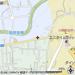 埼玉県入間郡毛呂山町前久保989周辺の地図