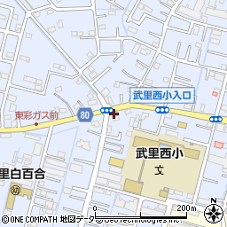 埼玉県春日部市大場815周辺の地図
