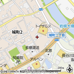 桜茶屋 東岩槻周辺の地図
