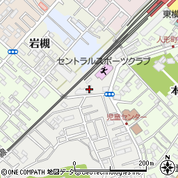 岩槻タクシー本社ビル周辺の地図
