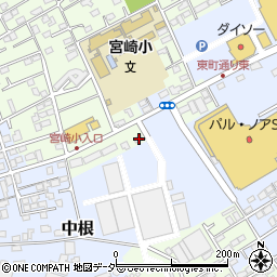 千葉県野田市宮崎49周辺の地図