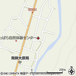 岐阜県高山市清見町大原471周辺の地図