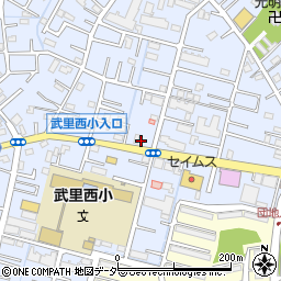 埼玉県春日部市大場1364周辺の地図