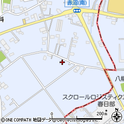 埼玉県春日部市赤沼1045周辺の地図