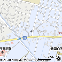 埼玉県春日部市大場1661周辺の地図